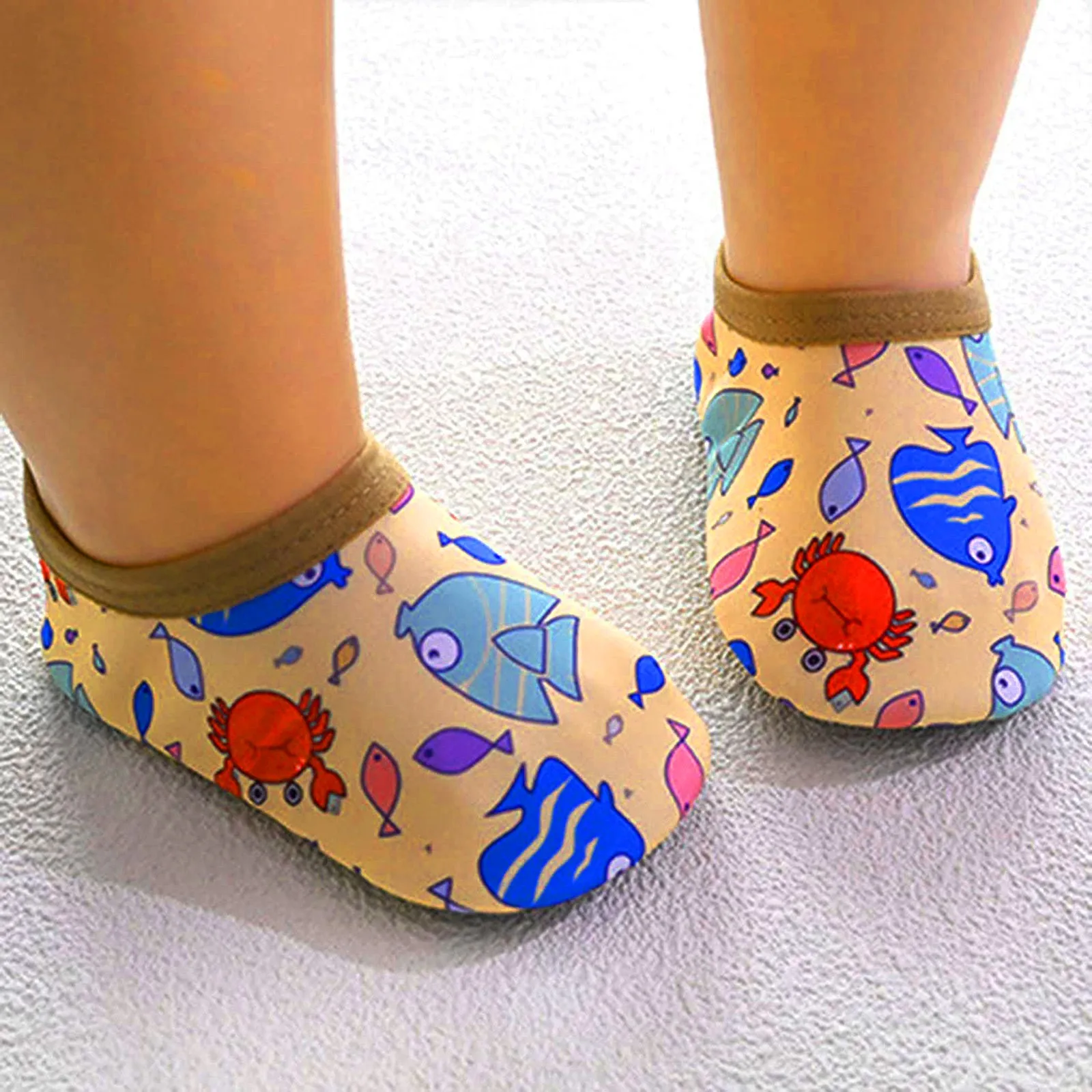 Baby Boy And Girl First Walkers Cartoon Printed Cute Quick Dry Shoes Toddler Shoes Beach Outdoor Lighweight Shoes - Image 3