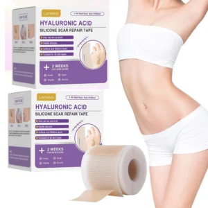 Scar Tape Roll For Surgical Scars Self-Adhesive Tape Therapy Patch Burn Acne Skin Care Silicone Scar Sheets,Silicone Scar Tape