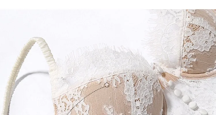 Lace Bralette Set French Triangle Bra Cotton Wireless Sleep Bra Feminine Comfort Bras Straps Sexy Comfortable Intimates - Image 23