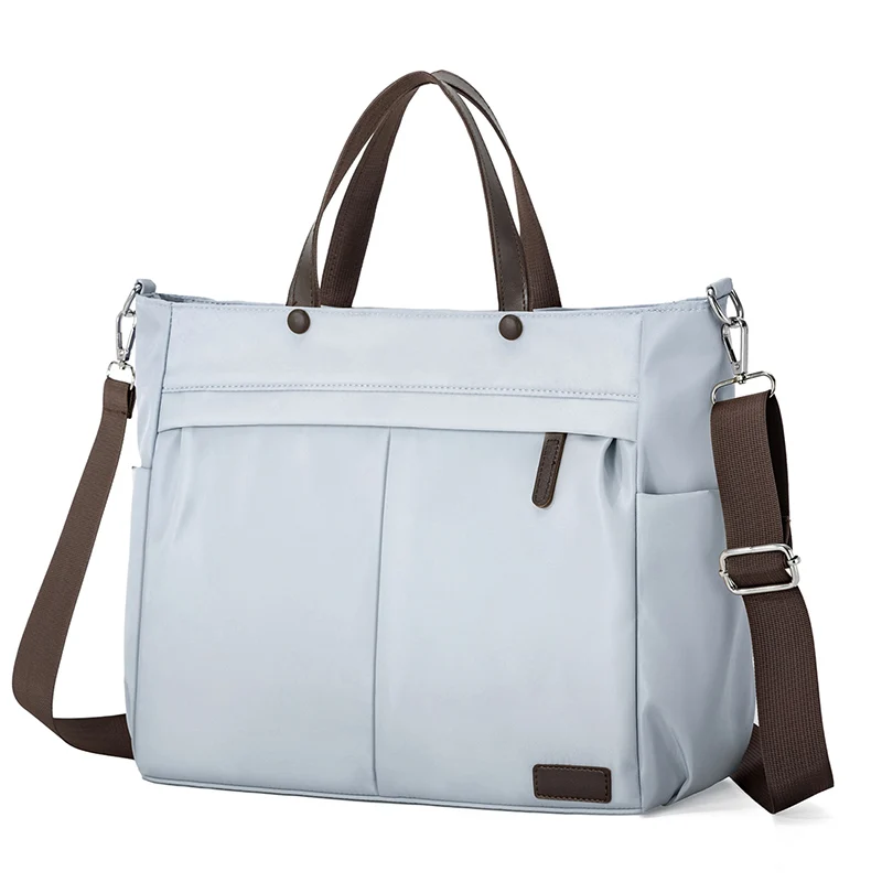 【 Laptop Bag 】 Nylon casual women's laptop bag, daily commuting briefcase, lightweight women's single-shoulder bag - Image 7