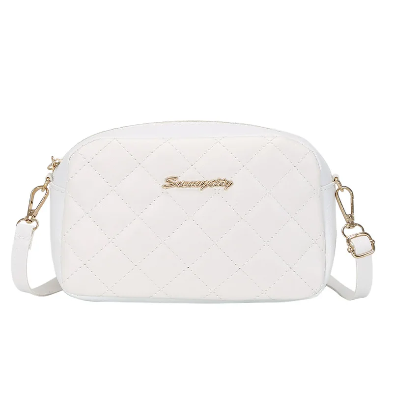 Small Messenger Bag For Women Trend Lingge Embroidery Camera Female Shoulder Bags Fashion Chain Ladies Crossbody Purse 2024 - Image 8