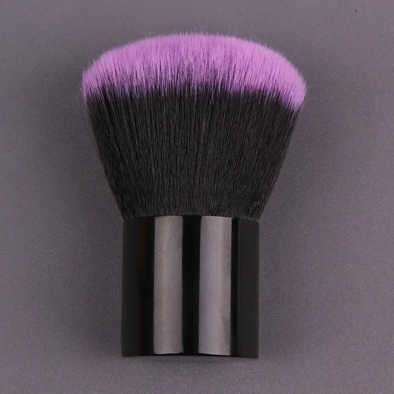 Makeup Brush Beauty Tool - 1Pcs Foundation, Blush, Concealer, Contour, Highlight, Cheek Brush for Blending, Round Angled Top - Image 10