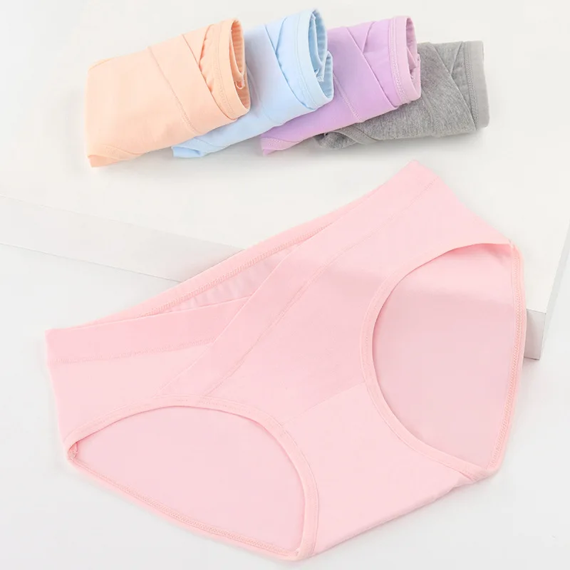 Maternity Pure Cotton Panties for Women Plus-size Underwear Suitable for Late-stage Pregnant Women Antibacterial Panties Women - Image 3