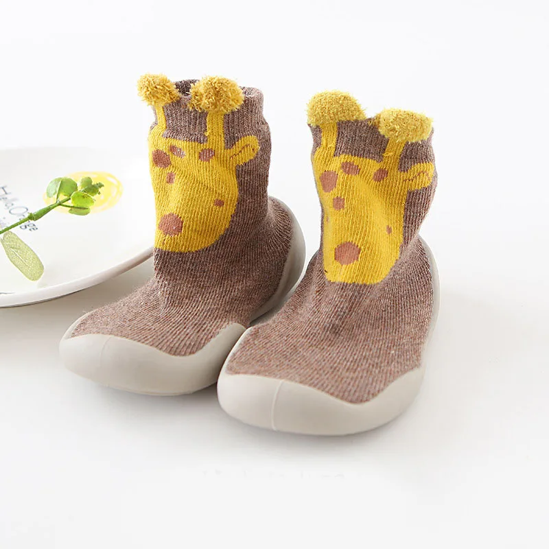 Baby Shoes Toddler First Walkers Infant Boys Girls Kids Rubber Soft Non-Slip Sole Floor Barefoot Casual Shoes Knit Booties - Image 20