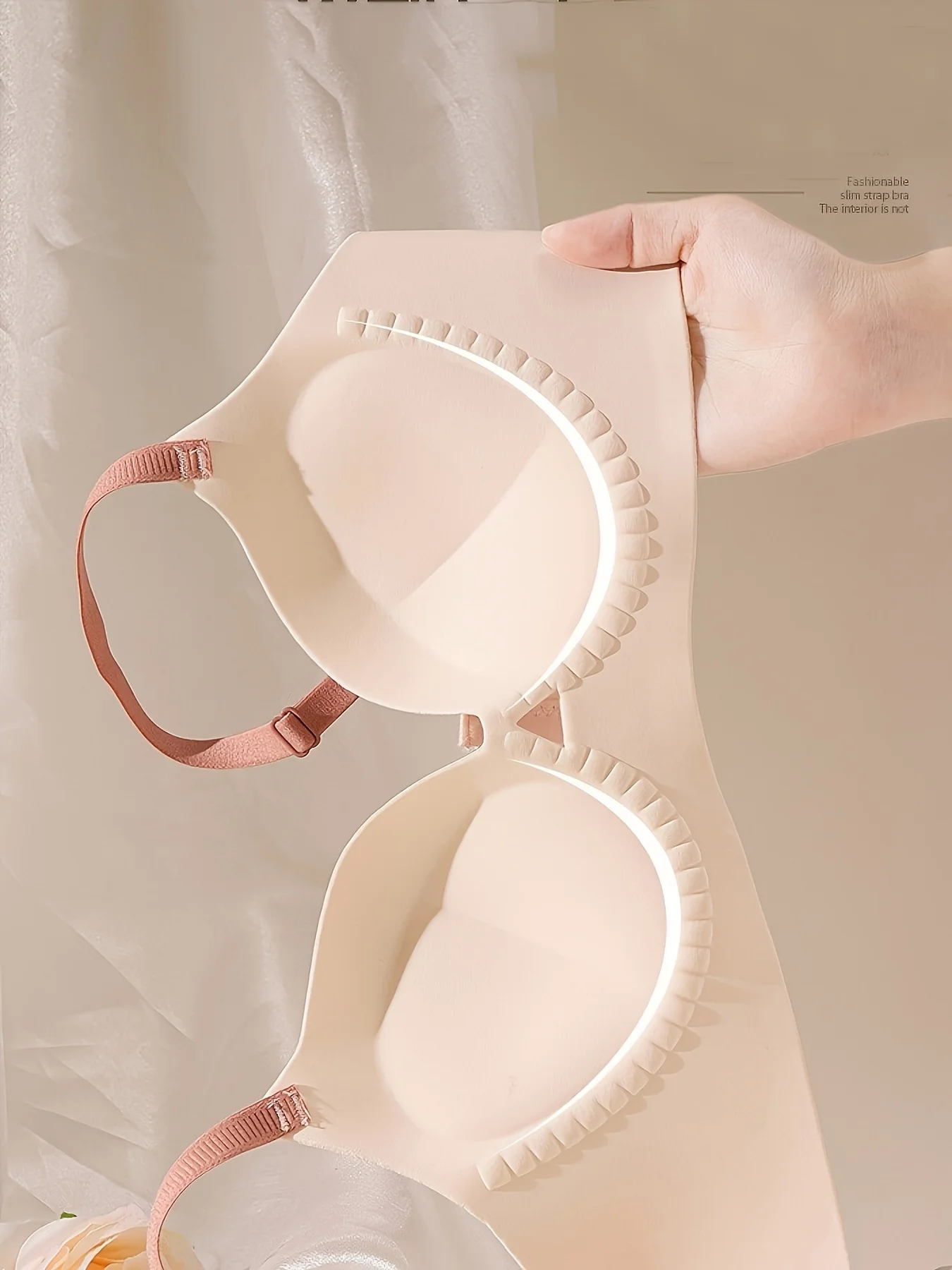 3D Cup Bra - Q-Soft & Plump Push-Up One-Piece Perfect for Small Busts Moulded Round Cup - Image 4
