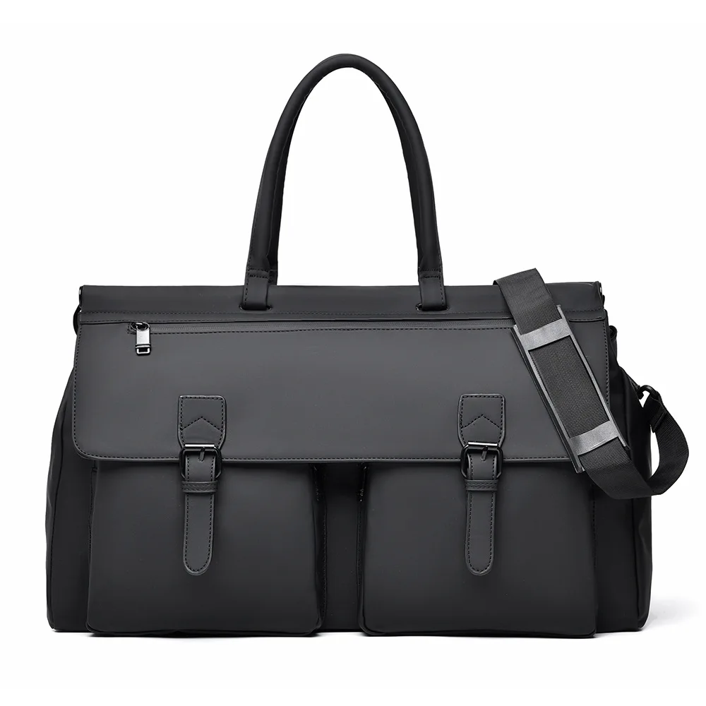 Men's Work Bag,Large Capacity Commuter Bag with Separate Wet/Dry Compartment,Multi-Purpose Travel Duffel for Gym Business Trips - Image 7