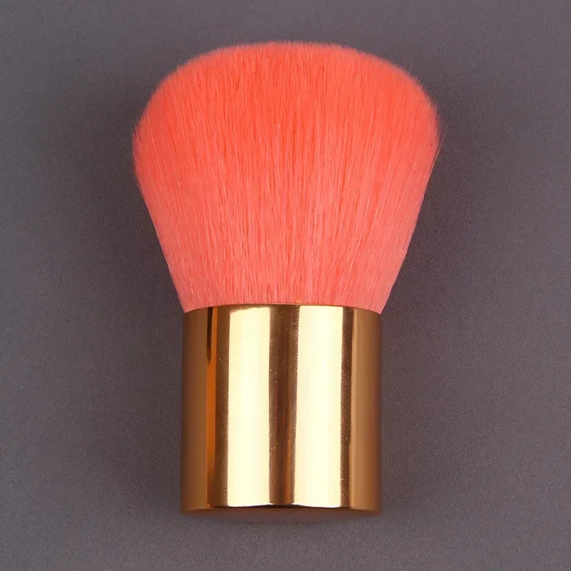 Makeup Brush Beauty Tool - 1Pcs Foundation, Blush, Concealer, Contour, Highlight, Cheek Brush for Blending, Round Angled Top - Image 7