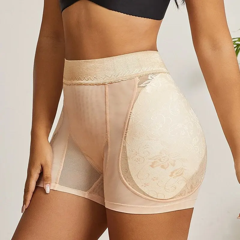 Shapewear Women High Waist Panty Control Panties Body Shaper Seamless Brief Lace Hip Lifte Padded Booty Shaper Hip Enhancer - Image 2