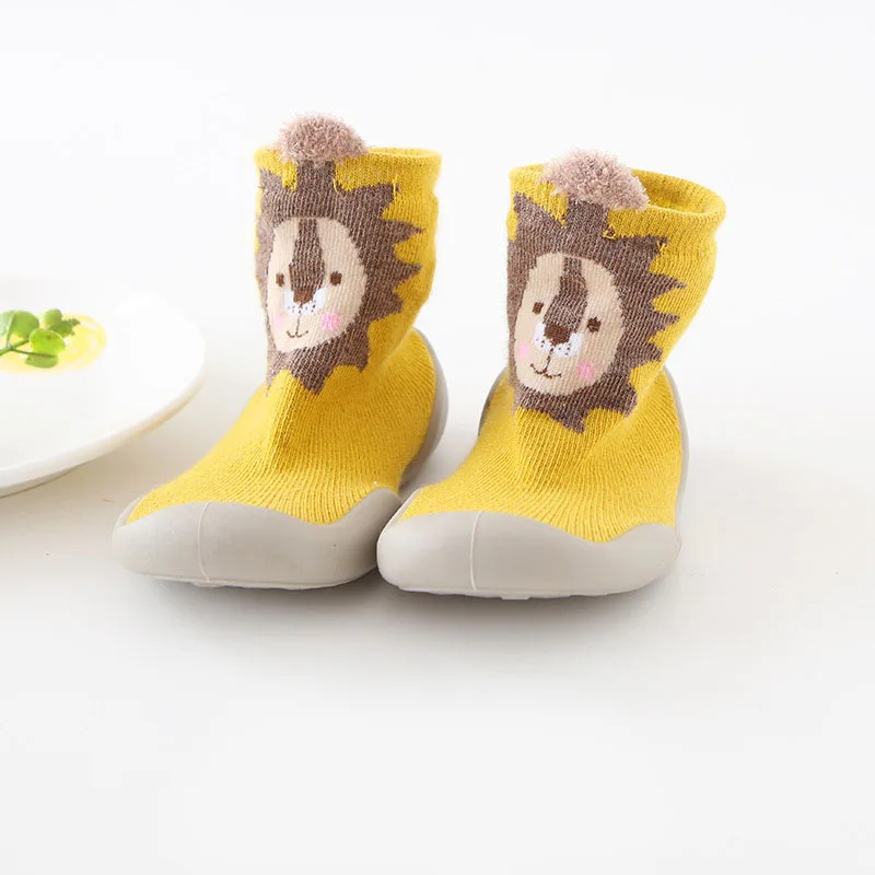 Baby Shoes Toddler First Walkers Infant Boys Girls Kids Rubber Soft Non-Slip Sole Floor Barefoot Casual Shoes Knit Booties - Image 19