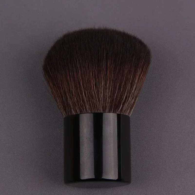 Makeup Brush Beauty Tool - 1Pcs Foundation, Blush, Concealer, Contour, Highlight, Cheek Brush for Blending, Round Angled Top - Image 4