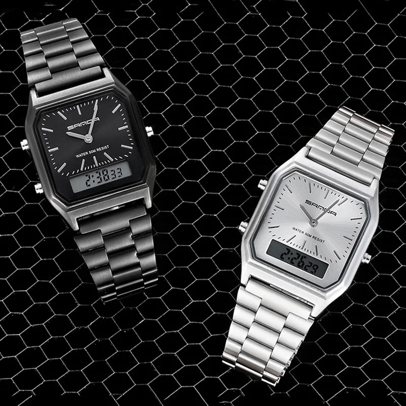 Luxury Sports Watches For Women White Ladies Quartz Digital Waterproof Wristwatches Female Clocks Electronic Relogio Feminino - Image 6