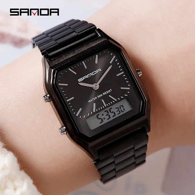 Luxury Sports Watches For Women White Ladies Quartz Digital Waterproof Wristwatches Female Clocks Electronic Relogio Feminino - Image 9