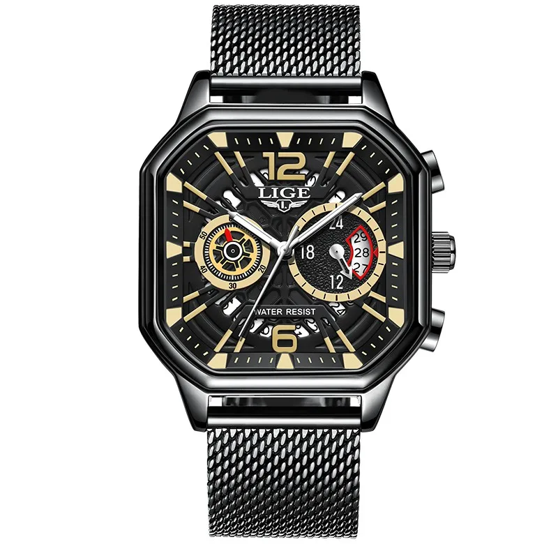 LIGE Women Watches Fashion Quartz Watch For Women Top Brand Luxury Waterproof Luminous Date Chronograph Relogios Feminino+BOX - Image 17