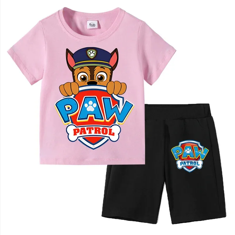 Boys Paw Patrol 2-Piece Summer Clothes Set – Short Sleeve T-Shirt and Shorts Active Suit - Image 10