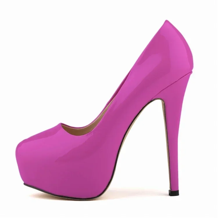 Luxury Platform Stiletto Pumps – Bold 14cm High-Heel Dress Shoes for Nightclubs and Weddings - Image 19