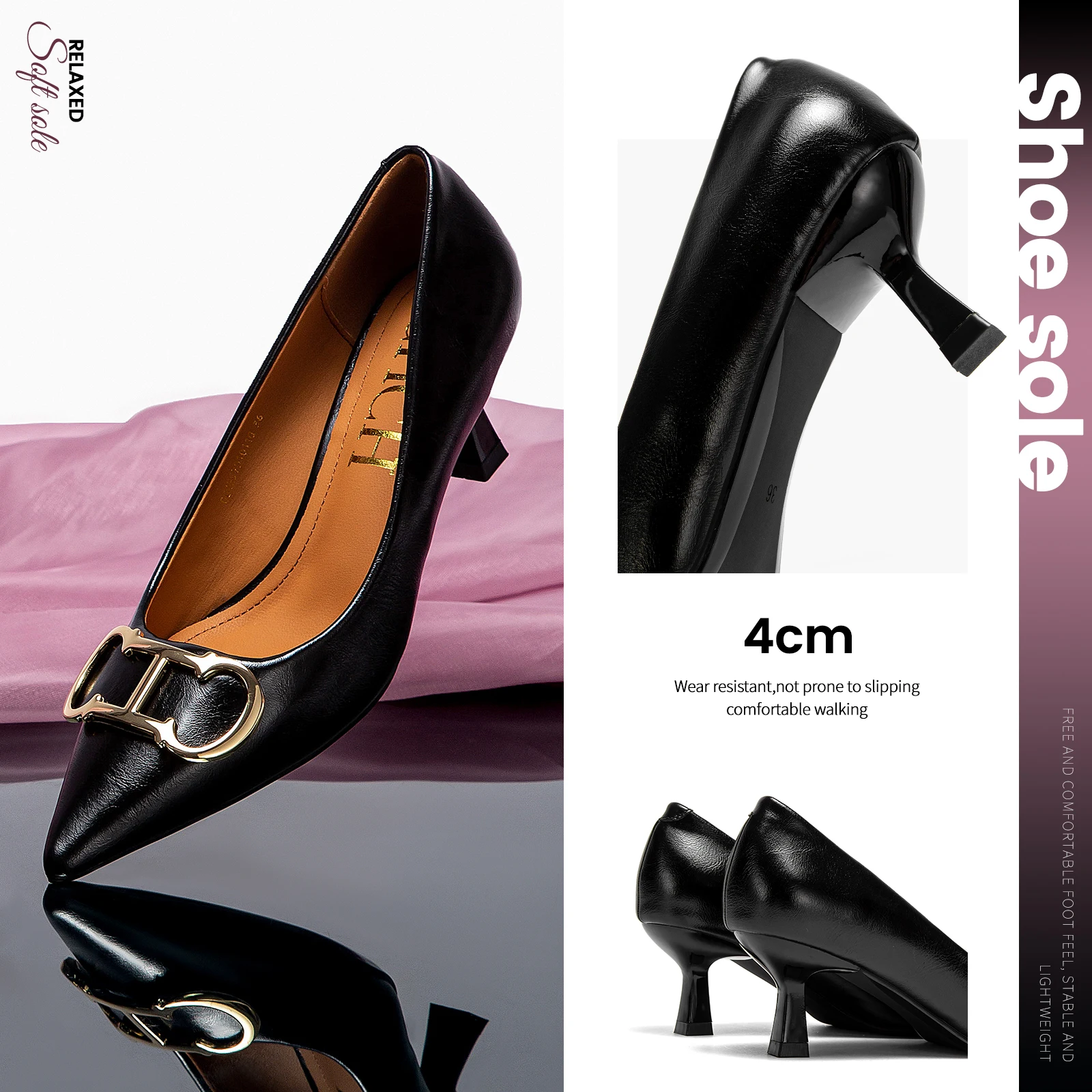 Sophisticated Patent Leather Stiletto Heels – Stylish Pointed-Toe Wedding & Party Dress Pumps - Image 5