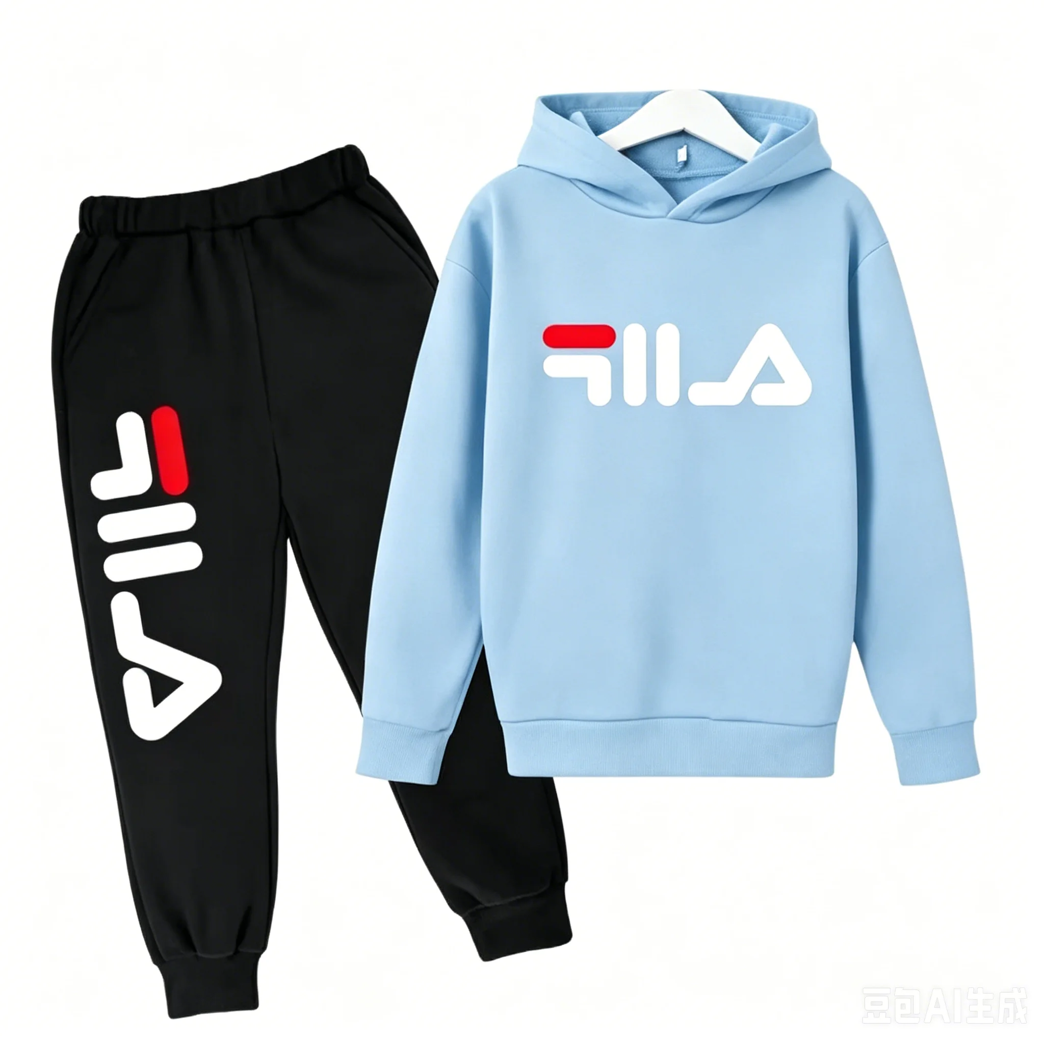 Spring Autumn New Fashion Kids Tracksuits 3-12 Years Boys and Girls Casual Sports Hoodie Tops+pants 2pcs Sets Children Clothes - Image 8