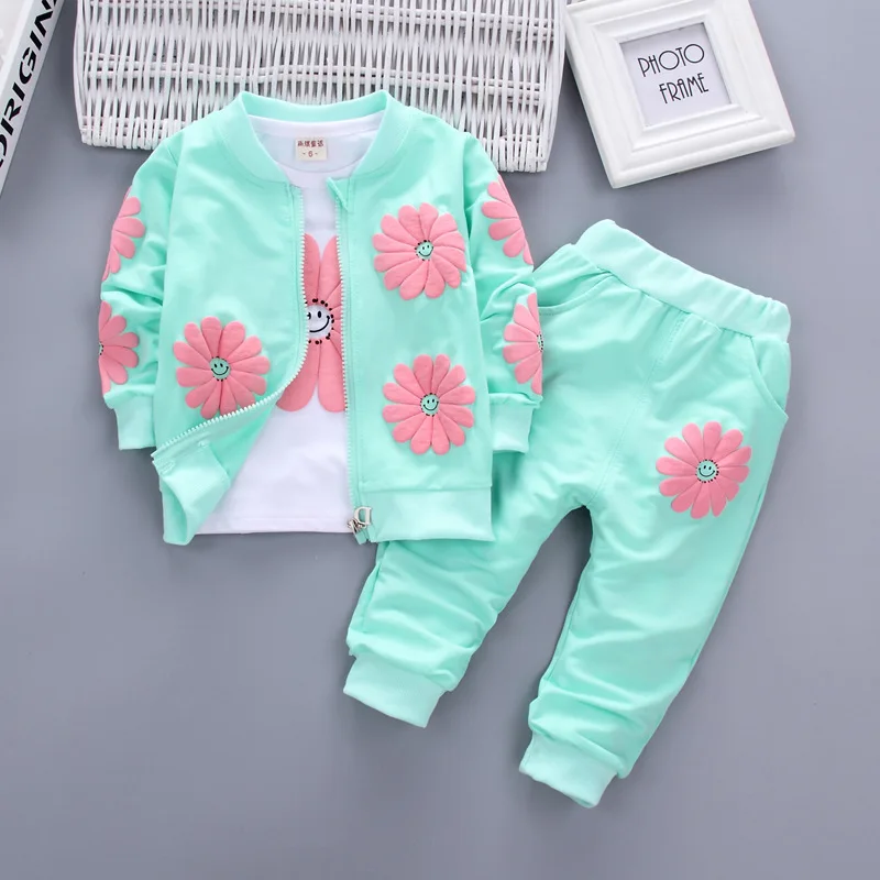 asual Kids 2-Piece Sport Suit Long Sleeve Pullover Shirt and Joggers Set Cotton Blend Autumn Playwear Outfit for Babies Toddlers 0-4Y - Image 6