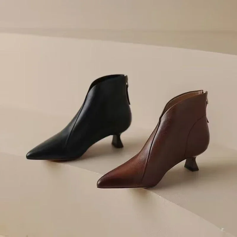 Elegant Patent Leather Pointed-Toe Stiletto Pumps – Sexy Thin-Heel Women’s Dress Shoes - Image 3