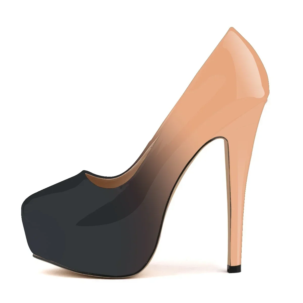 Luxury Platform Stiletto Pumps – Bold 14cm High-Heel Dress Shoes for Nightclubs and Weddings - Image 21