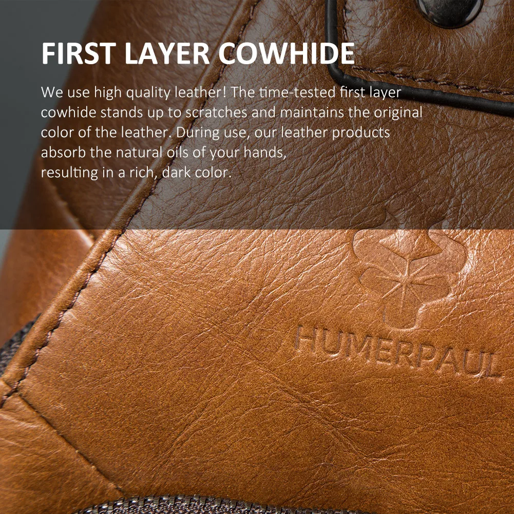 HUMERPAUL Men's Usb Chest Bag 100% Genuine Leather Crossbody Shoulder Bags Multifunction Travel Outdoor Messenger Pack Fashion - Image 6