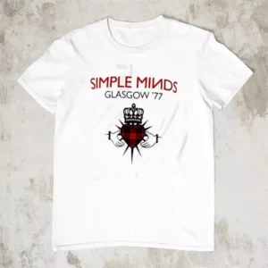 Simple Minds Tour 2025" Vintage Concert Tee – Loose Fit Summer Top