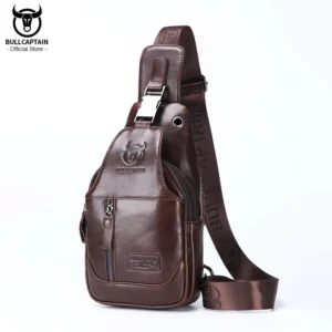 Features swappable D-rings, enabling you to switch between a chest bag, shoulder bag, or crossbody pack depending on your comfort and security needs.