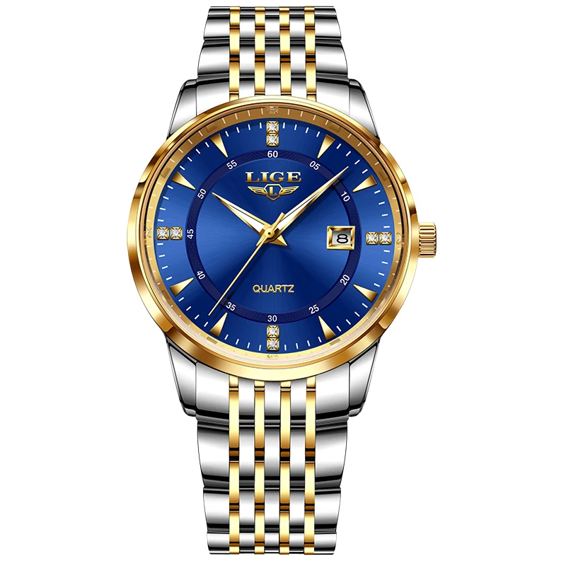 LIGE Women Watches Fashion Quartz Watch For Women Top Brand Luxury Waterproof Luminous Date Chronograph Relogios Feminino+BOX - Image 12