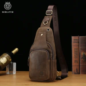 00% Genuine Leather: Crafted from high-quality, durable leather that offers a premium feel and ages beautifully over time.