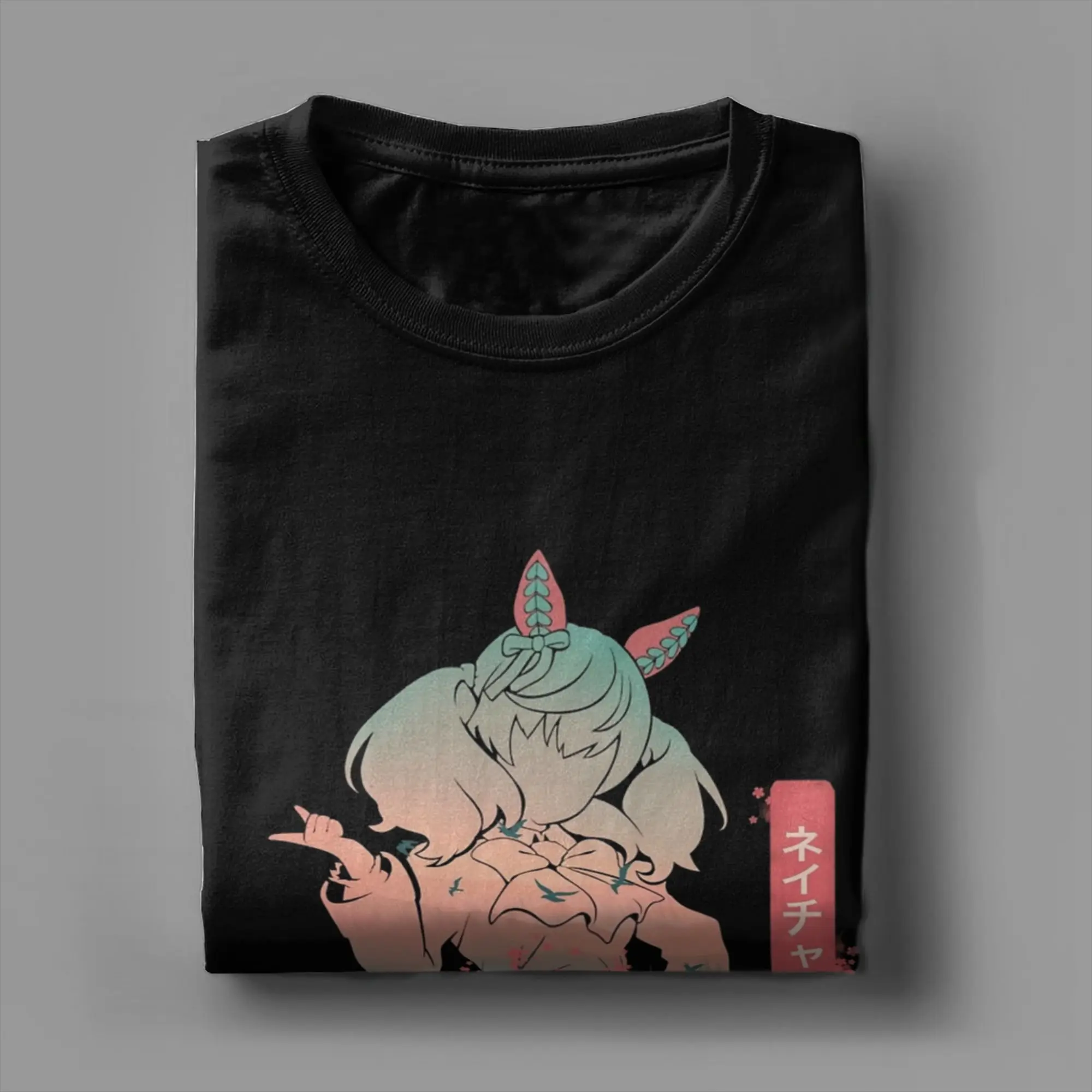 Nice Nature Uma Musume Anime T-Shirt | 100% Cotton Novelty Crew Neck Tee - Image 4