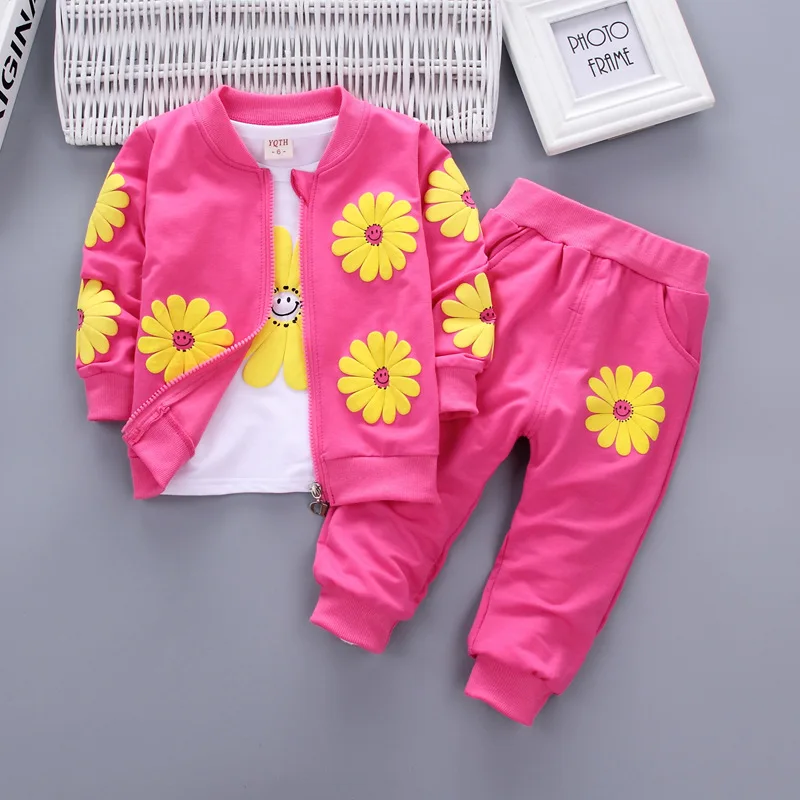 asual Kids 2-Piece Sport Suit Long Sleeve Pullover Shirt and Joggers Set Cotton Blend Autumn Playwear Outfit for Babies Toddlers 0-4Y - Image 10