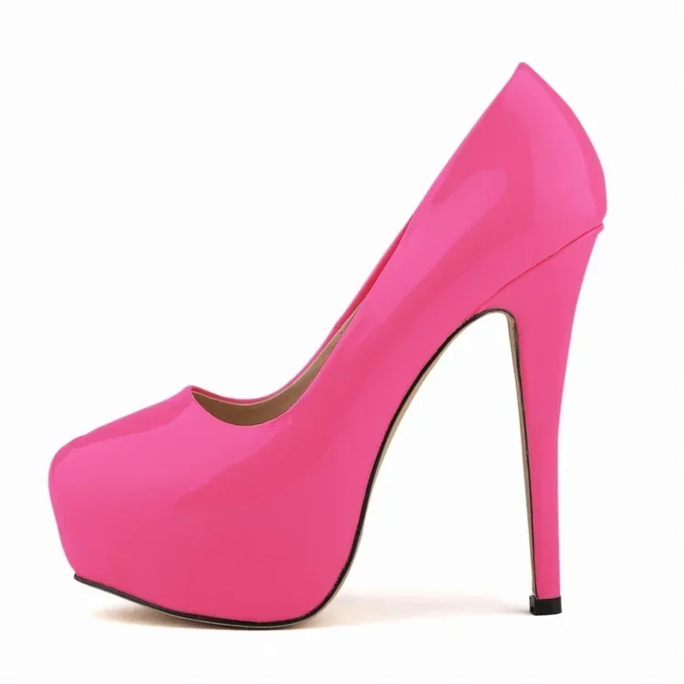 Luxury Platform Stiletto Pumps – Bold 14cm High-Heel Dress Shoes for Nightclubs and Weddings - Image 13