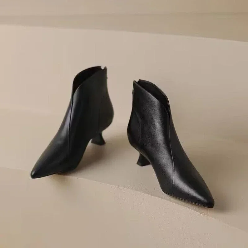 Elegant Patent Leather Pointed-Toe Stiletto Pumps – Sexy Thin-Heel Women’s Dress Shoes - Image 4