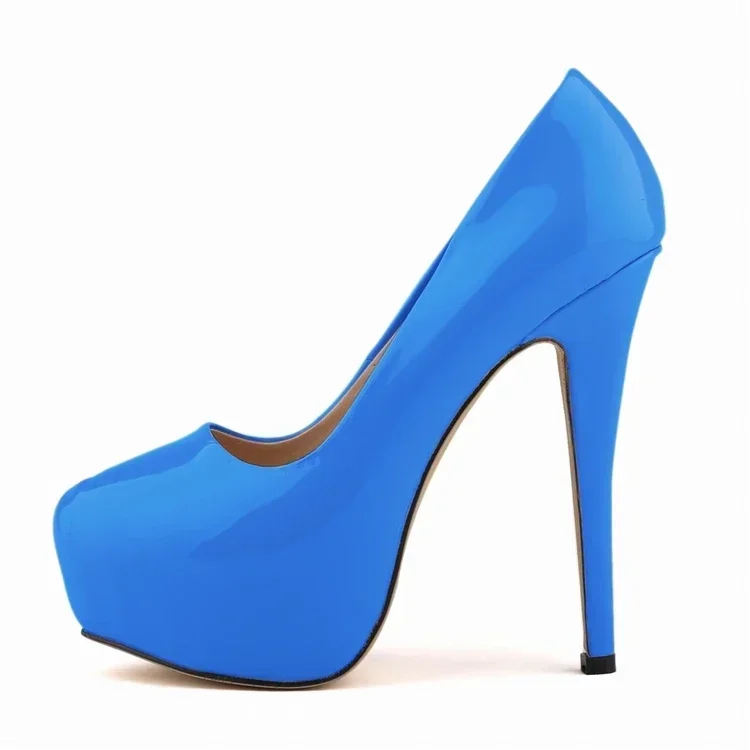 Luxury Platform Stiletto Pumps – Bold 14cm High-Heel Dress Shoes for Nightclubs and Weddings - Image 8