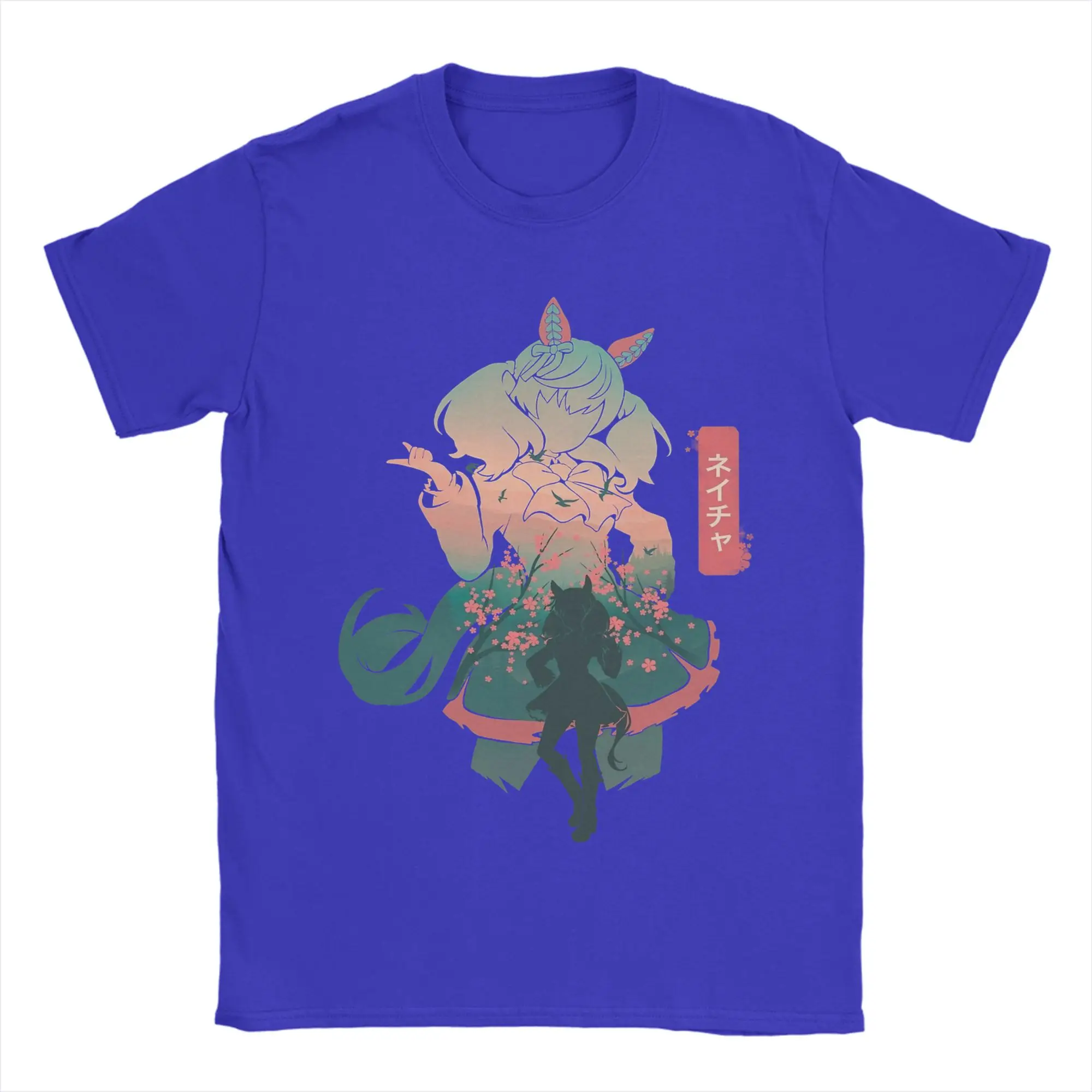 Nice Nature Uma Musume Anime T-Shirt | 100% Cotton Novelty Crew Neck Tee - Image 15