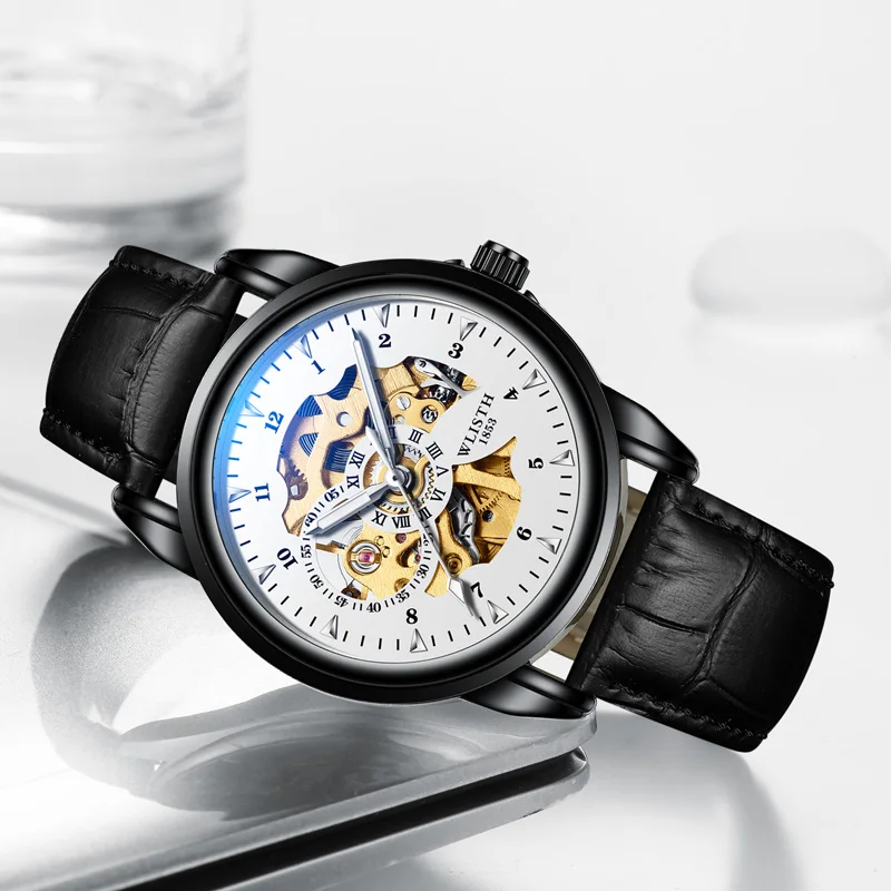 Man Watch Original Design Watch Machinery Men 's Watches Luxury Hollowing Watches For Men Waterproof Automatic Watch Mens Gifts - Image 5