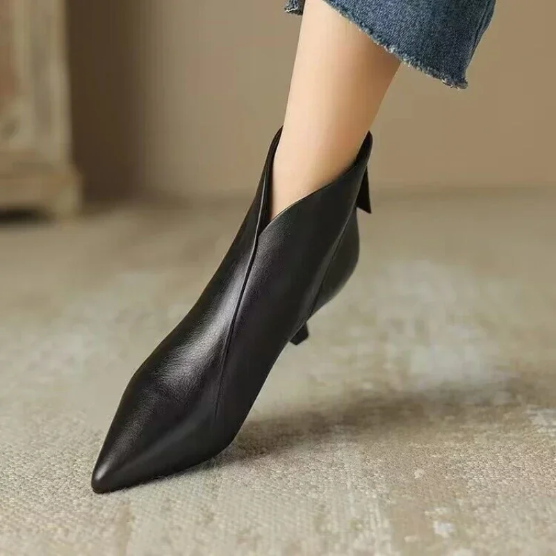 Elegant Patent Leather Pointed-Toe Stiletto Pumps – Sexy Thin-Heel Women’s Dress Shoes - Image 5