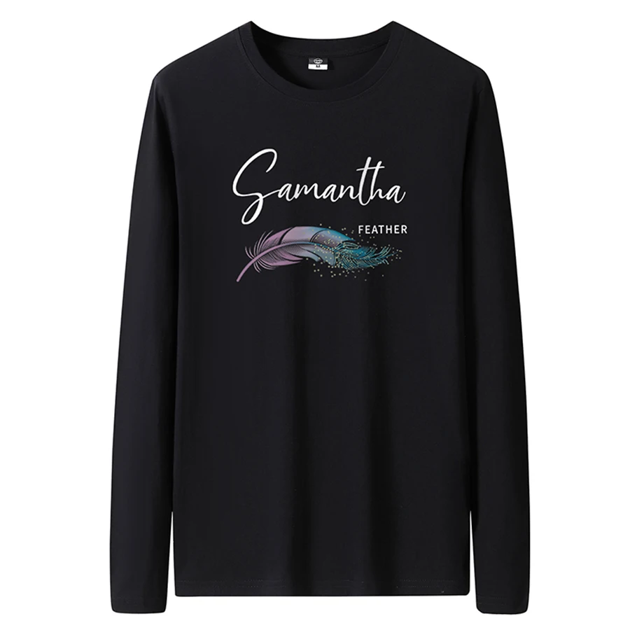 Men's Slim-Fit Long Sleeve Crew Neck T-Shirt - Image 17