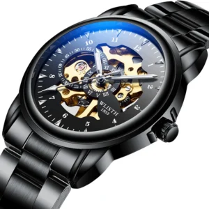 Man Watch Original Design Watch Machinery Men 's Watches Luxury Hollowing Watches For Men Waterproof Automatic Watch Mens Gifts