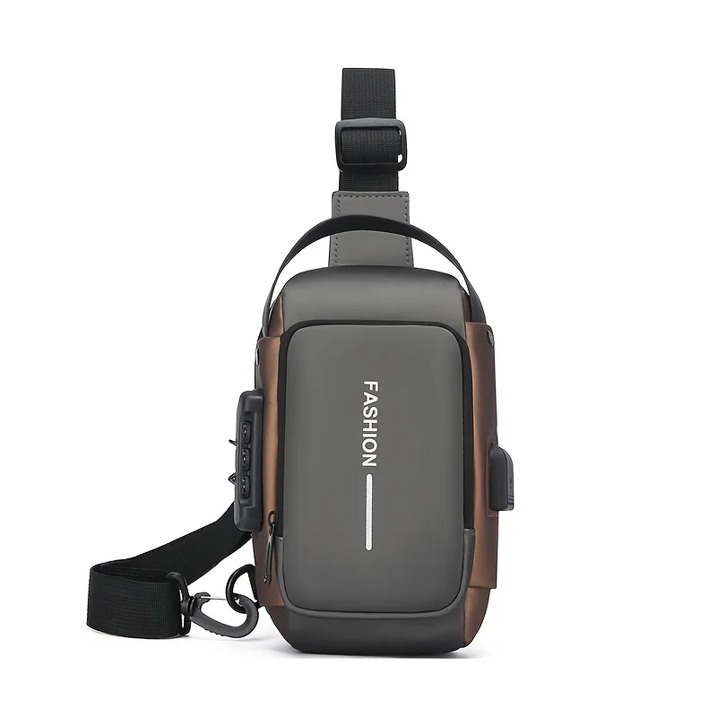 Men's Oxford Sling Bag – Durable Motorcycle Crossbody Chest Pack - Image 7