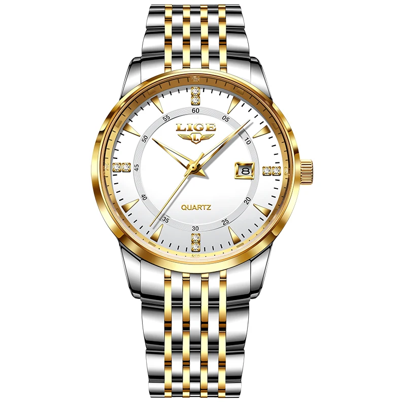 LIGE Women Watches Fashion Quartz Watch For Women Top Brand Luxury Waterproof Luminous Date Chronograph Relogios Feminino+BOX - Image 8