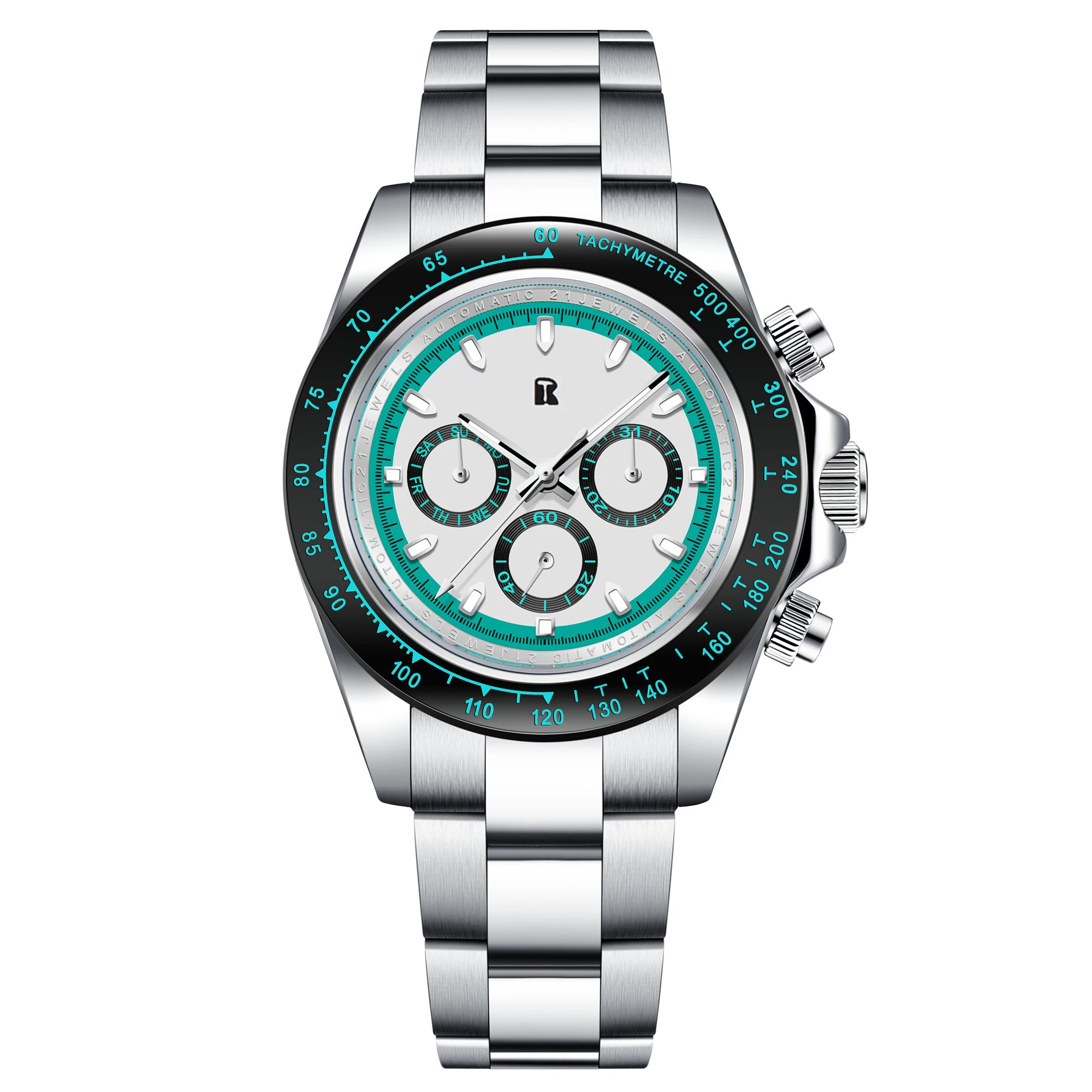 Men's watches top brand luxury mechanical watches men's Rollstimi137 luminous 30 meters waterproof stainless steel men's watches - Image 8