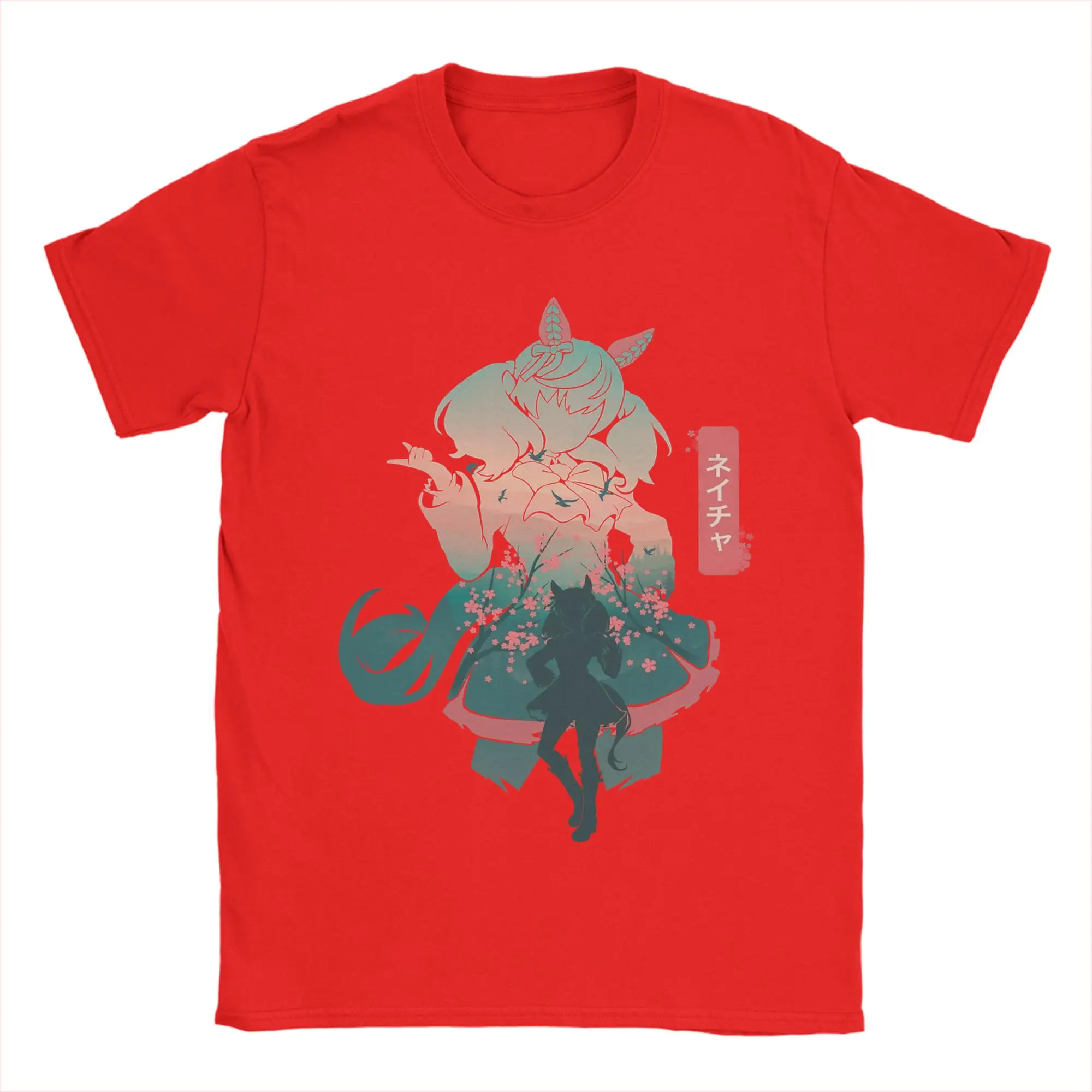 Nice Nature Uma Musume Anime T-Shirt | 100% Cotton Novelty Crew Neck Tee - Image 8