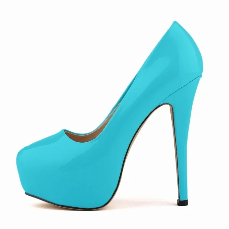 Luxury Platform Stiletto Pumps – Bold 14cm High-Heel Dress Shoes for Nightclubs and Weddings - Image 7