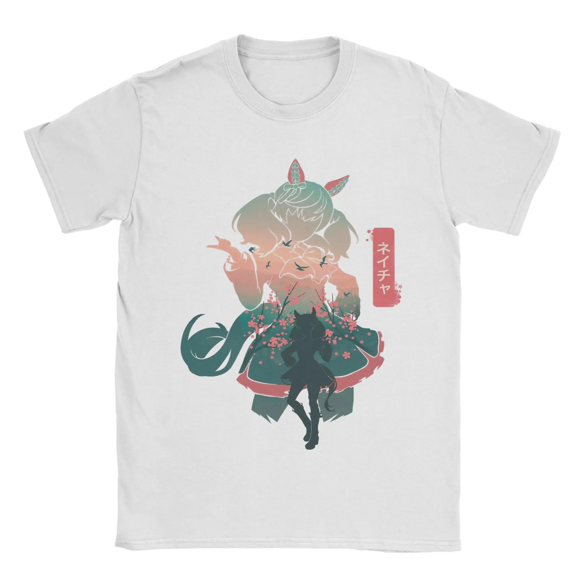 Nice Nature Uma Musume Anime T-Shirt | 100% Cotton Novelty Crew Neck Tee - Image 10