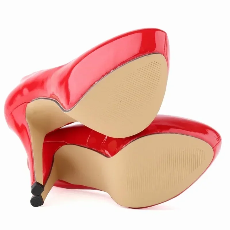Luxury Platform Stiletto Pumps – Bold 14cm High-Heel Dress Shoes for Nightclubs and Weddings - Image 4
