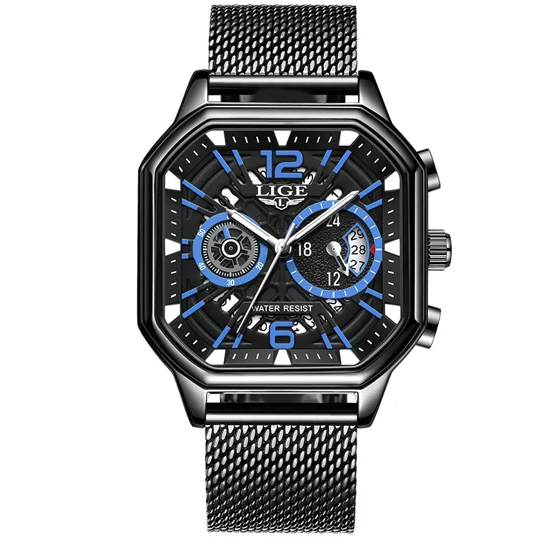 LIGE Women Watches Fashion Quartz Watch For Women Top Brand Luxury Waterproof Luminous Date Chronograph Relogios Feminino+BOX - Image 13