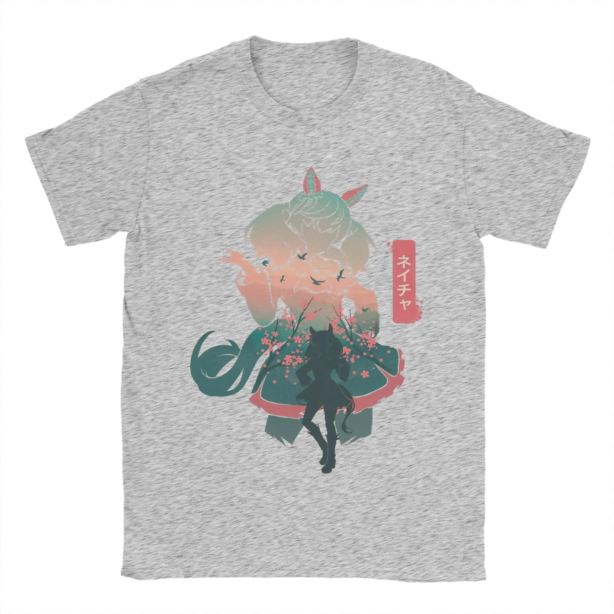Nice Nature Uma Musume Anime T-Shirt | 100% Cotton Novelty Crew Neck Tee - Image 9