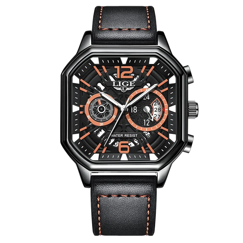 LIGE Women Watches Fashion Quartz Watch For Women Top Brand Luxury Waterproof Luminous Date Chronograph Relogios Feminino+BOX - Image 19