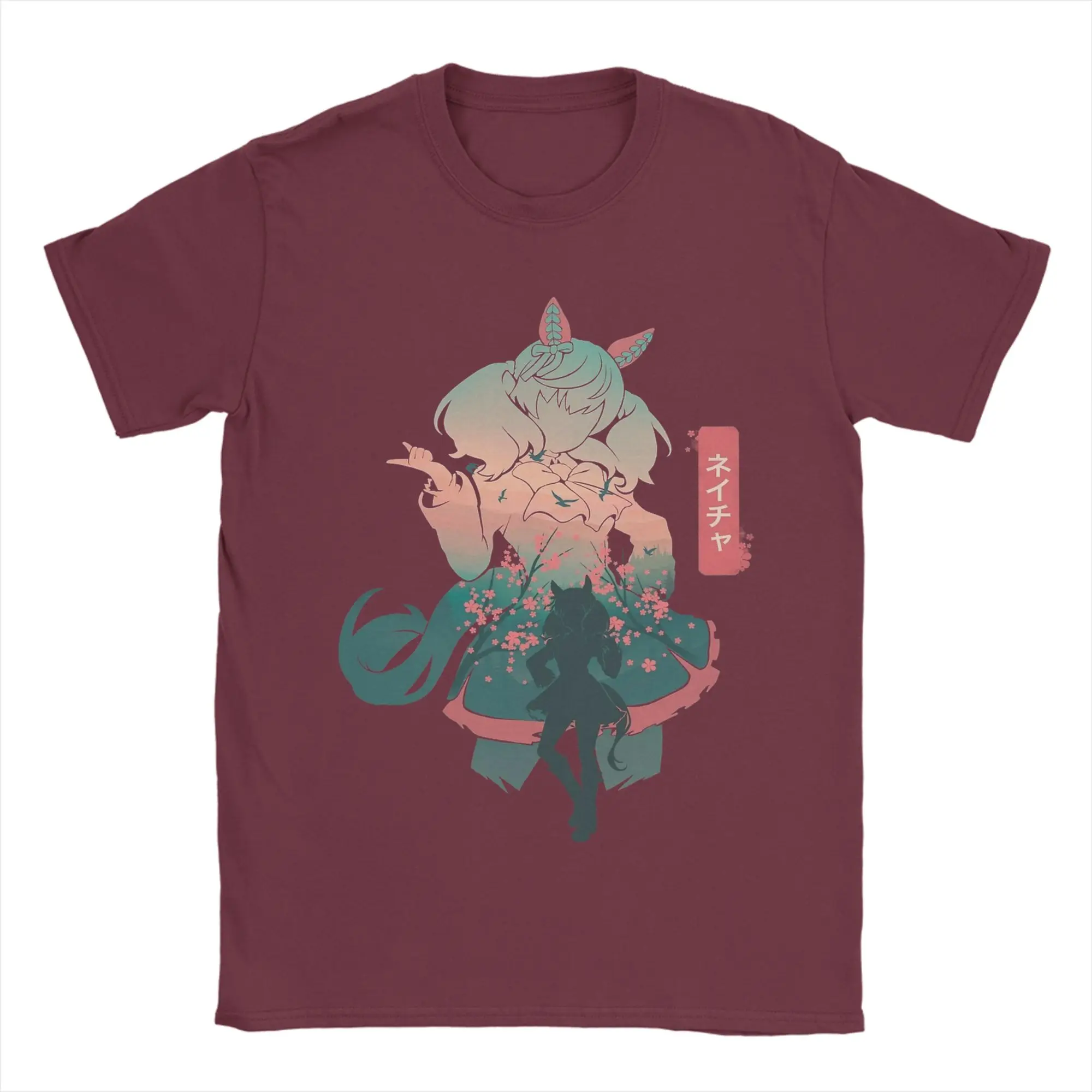 Nice Nature Uma Musume Anime T-Shirt | 100% Cotton Novelty Crew Neck Tee - Image 12